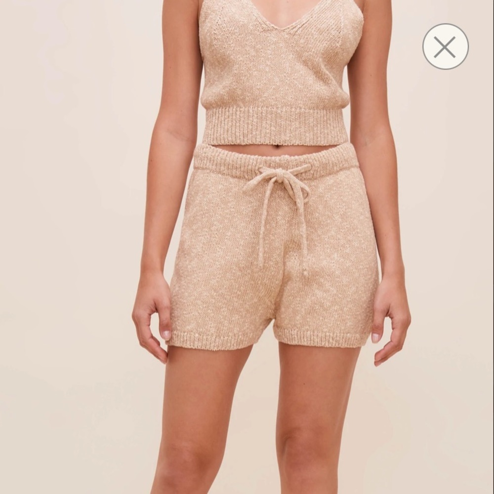 ASTR The Label Affogato Knit Shorts - NWT